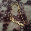 Personalized ladies necklace Gold/Silver platted
