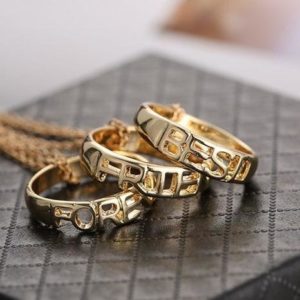 Best Friend Three Chain Necklace Set