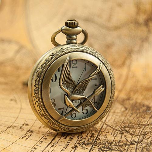Hunger Games Clock Necklace