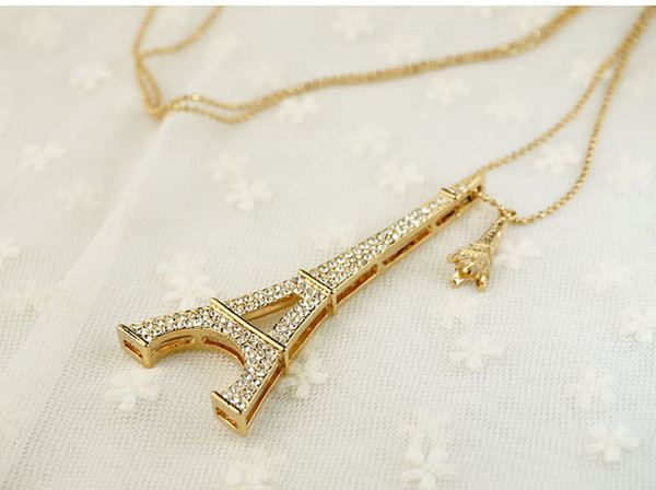 HQ Eiffel Tower Necklace