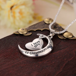 Love Moon Necklace