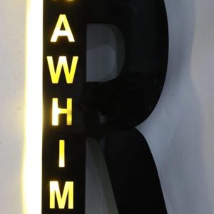 Customized Alphabet Name Wall Hanging Light