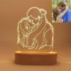 Customized Picture Engraved Lamp