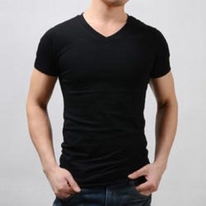 V Neck Customized T-Shirt For Mens And Womens