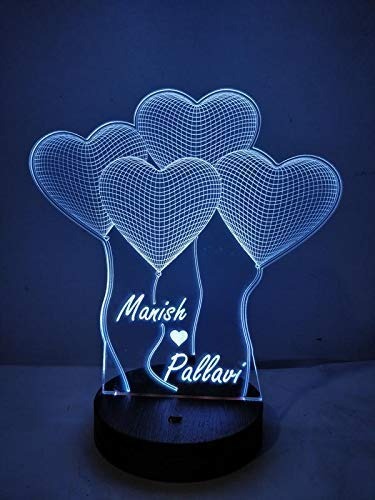 Romantic personalized Gift Lamp