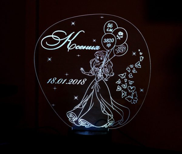 Design Your Own Customized Night Light Lamp