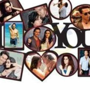 Design Your Own Customized I Love You Design Picture Frame