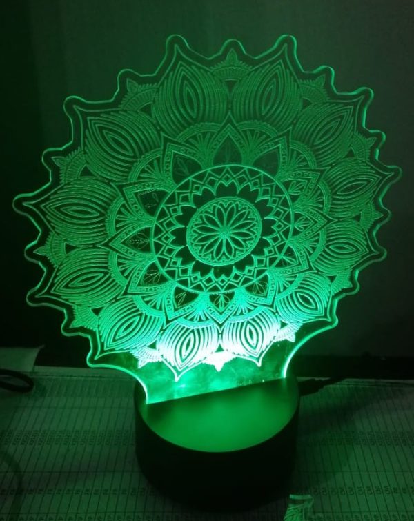 Personalized Round Shape Night Light Lamp, Beautiful Design To Gift Someone You Love.