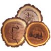 Design Your Own Customized Wooden Gift Round Shape