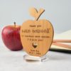 Design Your Own Personalized Engraved Wooden Apple