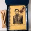 Design Your Own Customized Picture And Name Wooden Dairy, Wooden Keychain And Wooden Pen Gift Box