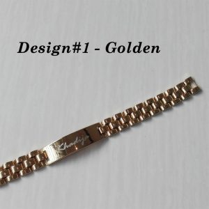 Name engraved bracelet