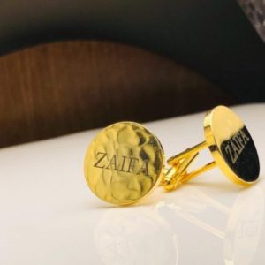 Deign Your Own Engraved Name Cufflink