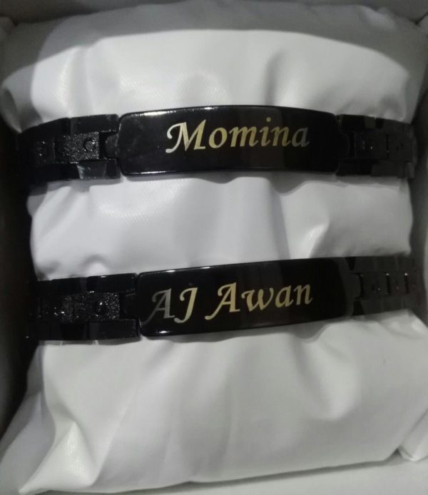 Customize Name Bracelet: (Design Your Own Artificial Gold Or Silver)