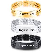 Personalized High Quality Engraved Bracelet In Pakistan