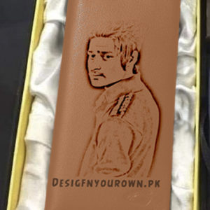 Design Your Own Picture And Name Long Wallet - In Camel Color