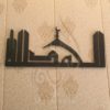 Alhamdulillah Mosque Design Acrylic Wall Calligraphy