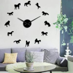Horses Wall Clock