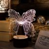 DYO 3D LED Butterfly Night Lamp