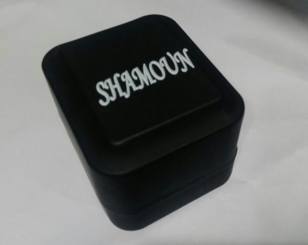 Design Your Own Custom Name Printed Ring Box - With Light
