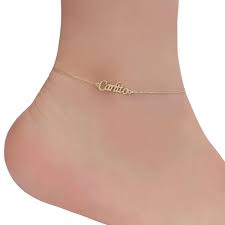 Personalized Name Anklet's