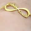 Personalized Couple Name Bracelet - Two Names
