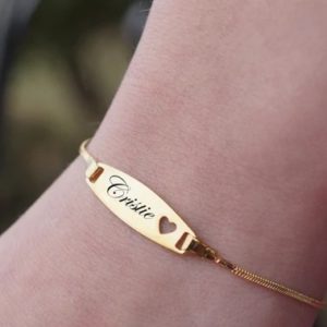 Personalized Your Own Bar Name Bracelet