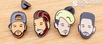 Design Your Own Acrylic Material enamel badge