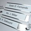 Design Your Own Metal Wall Name Plate