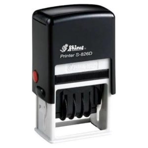 Personalized your own Logo Self inking Rubber Stamp Customized Photosensitive ink Stamp - Square