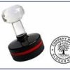 Personalized your own Logo Self inking Rubber Stamp Customized Photosensitive ink Stamp - Round