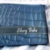 Customized Name Engraved Wallet With Gift Box - Blue