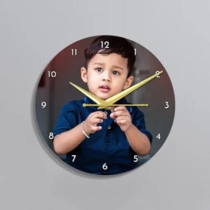 Design Your Own Custom UV Printed Wall Clock - 12x12 Inches