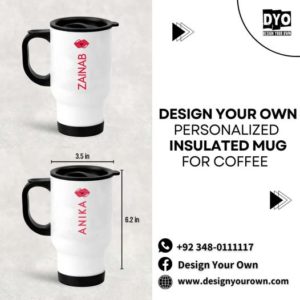 Design Your Own Personalized Insulated Mug for Coffee - Travel Coffee Mug