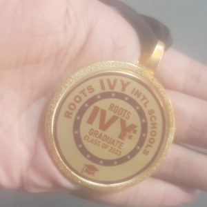 Customiseable Printed Award Medal - Gold