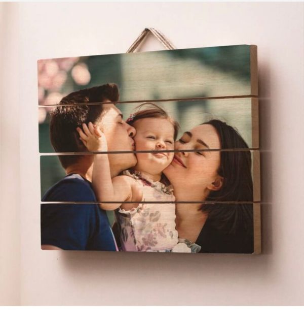 Customized Solid Wooden Picture Wall Frame - 12x12 inches