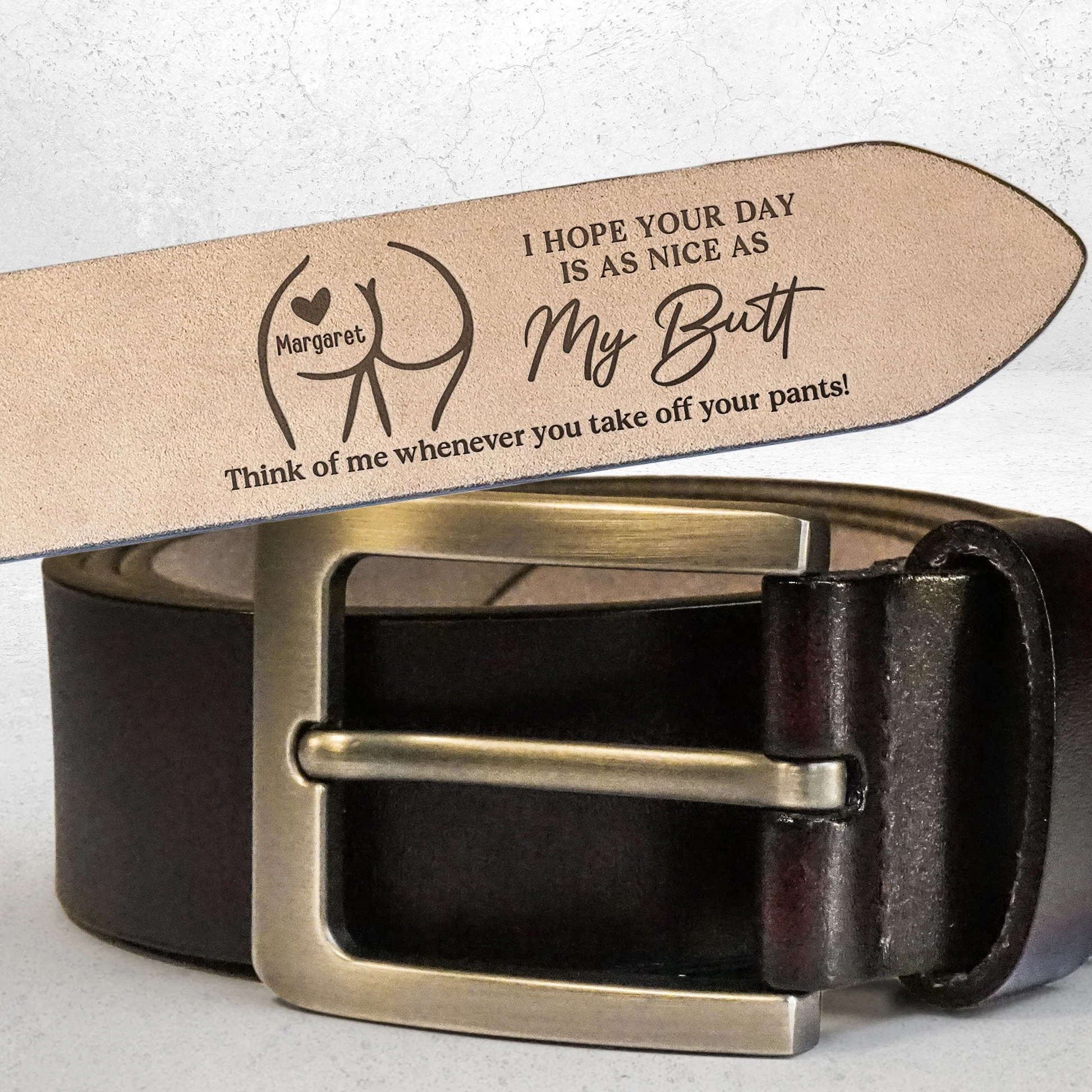 Custom Leather Belt for Dad, Custom Leather Belt for Men, Custom Name Belt, Custom Name Belts For Husband