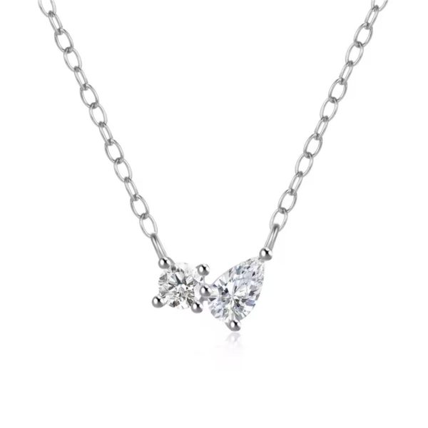 BOAKO 925 Sterling Silver Choker Necklaces For Women - Silver