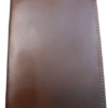 Customiseable Genuine Leather Licence Cover - Brown
