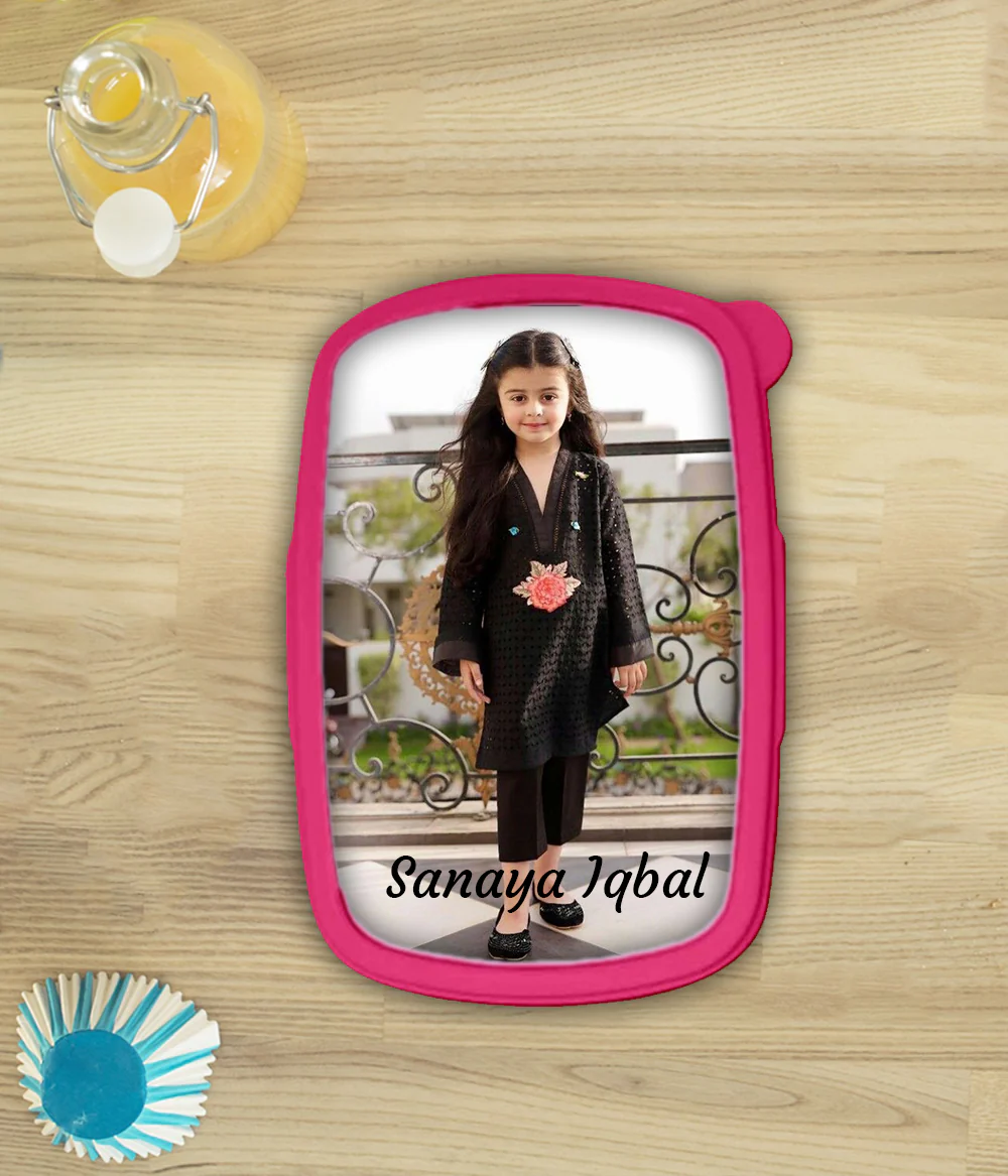 Customized Picture And Name Lunch Box
