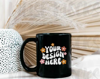 Design Your Own Coffee Mug - Black