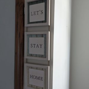 Customized Wooden Wall Frames - 3 in 1