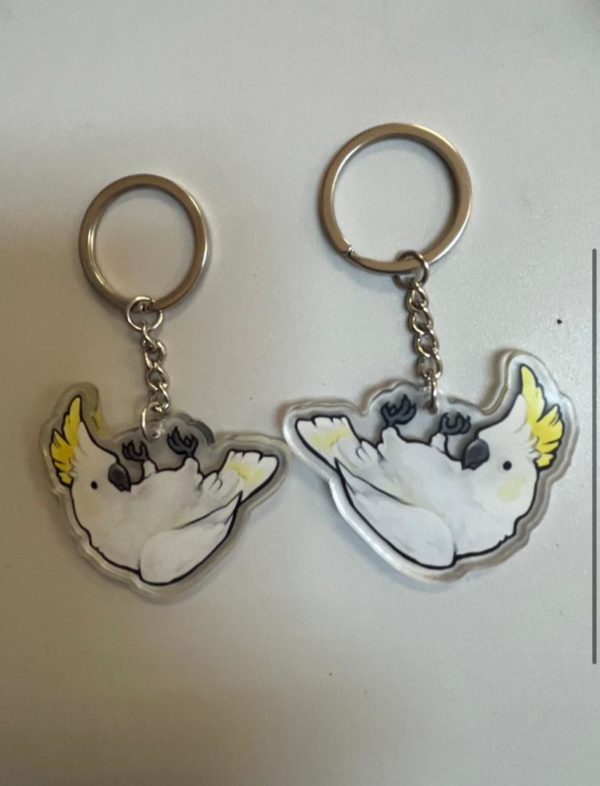 Custom Design Acrylic 3D Keychain - UV Printed