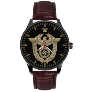 Customized Picture Name Text Hand Watch - Leather Color