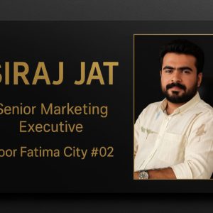 Customized Acrylic UV Printed Name Plate - 2x1 Feet