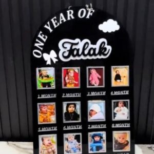 Customized 12 Pictures Acrylic Frame - 12x6 inches