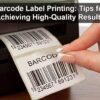 Customized QR Code Sticker Labels