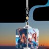 Design Your Own Customized 4 Sided Car Center Mirror Necklace